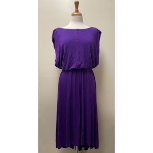 Vince Camuto Womens Size 6 Purple Dress